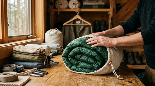 Comment ranger et stocker son sac de couchage : conseils d'entretien