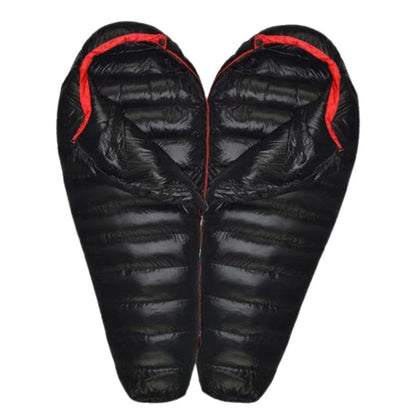 Sac de Couchage Premium Grand Froid en Duvet d'Oie et Nylon