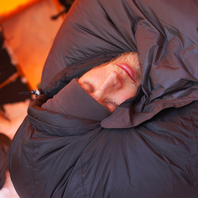 Sac de Couchage Momie Grand Froid Premium en Nylon Isolant