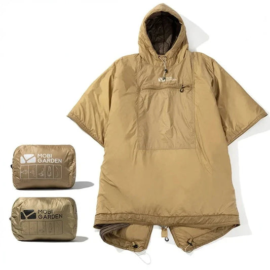 Sac de Couchage Poncho Randonnée Ultraléger