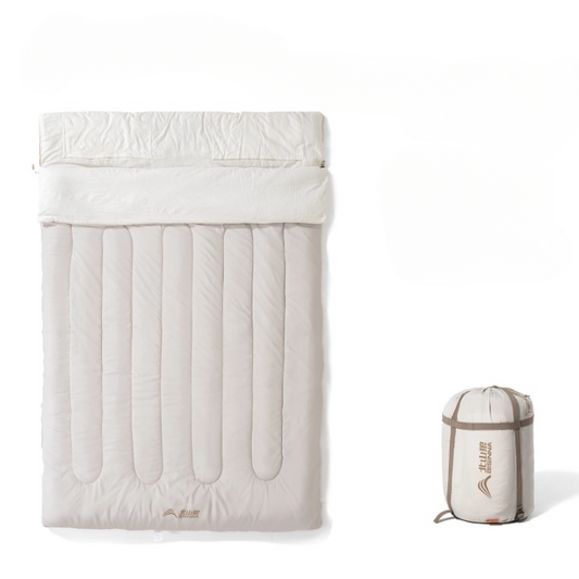 Sac de Couchage Duo Gris Modulable Isotherme