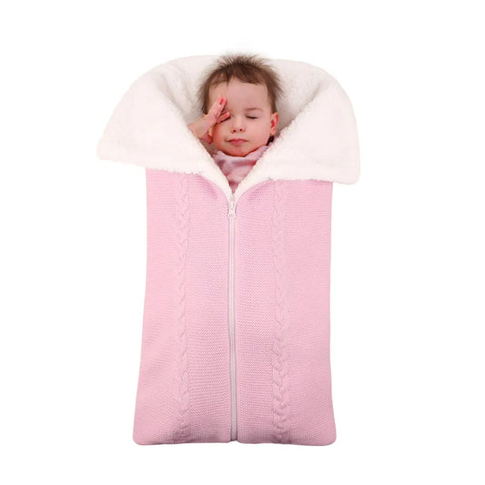 Gigoteuse Hiver Rose Premium pour Bébé en Polyester