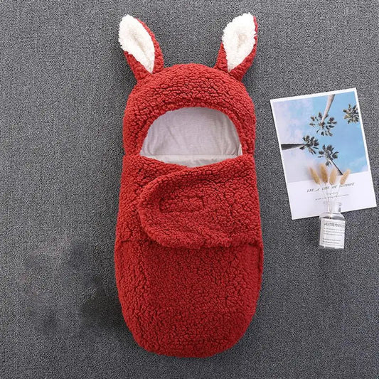 Sac de Couchage Bébé Coton Doux Design Lapin Féérique